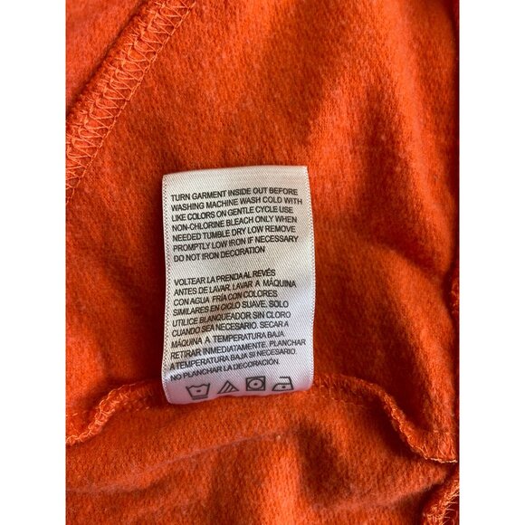 Clemson Tigers Orange TShirt L Long Sleeve College Football Team Spirit Pullover - Picture 6 of 8